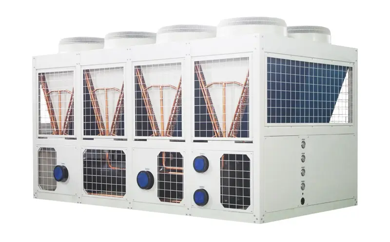 Matagumpay na na-export ang order ng Indonesia para sa 100 air-cooled water chiller na may mga hot water recovery unit.